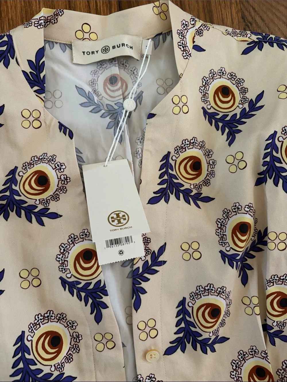 Tory Burch Printed Cotton Poplin Shirtdress